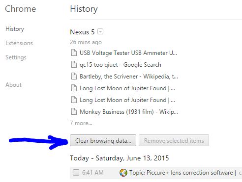 clearhistorychrome